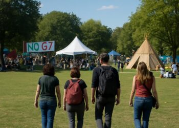 Annemasse. Le parc de la Fantasia accueille le village No G7, avec conditions.