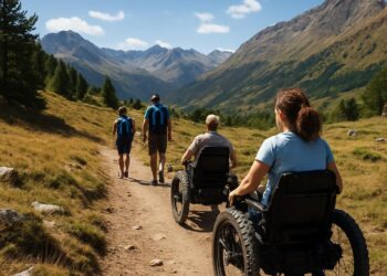 Hautes-Alpes : L'Outdoormix propose des randonnées en fauteuil tout-terrain.