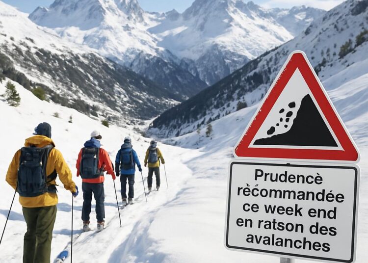 Alpes : prudence recommandée ce week-end en raison des avalanches.