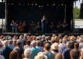 Cinquante artistes des Hautes-Alpes se produisent au Vélodrome avec Patrick Fiori.