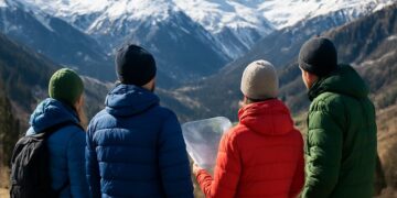Commission environnementale pour les Alpes 2030 aux JO d'hiver.