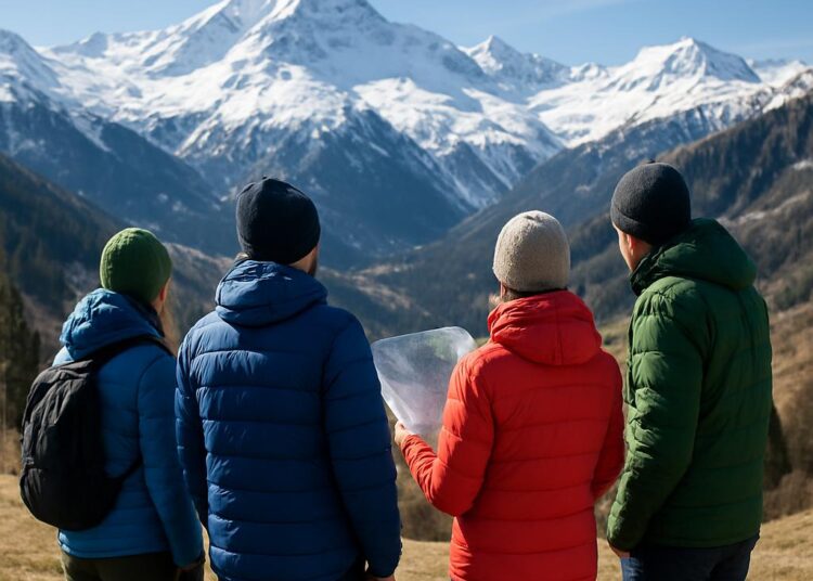 Commission environnementale pour les Alpes 2030 aux JO d'hiver.