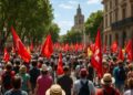 Avignon : Plus de 1000 participants pour une fête militante dans le Vaucluse.