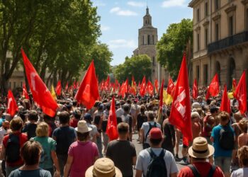 Avignon : Plus de 1000 participants pour une fête militante dans le Vaucluse.