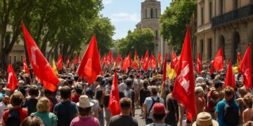 Avignon : Plus de 1000 participants pour une fête militante dans le Vaucluse.