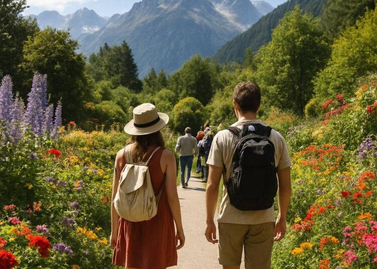 Évadez-vous en Savoie : le festival des jardins alpins s'élève en qualité.