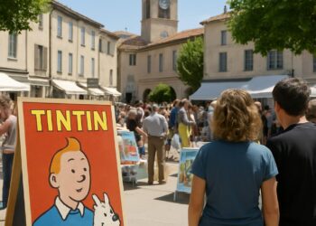 Drôme : À Chabeuil, l'engouement pour Tintin perdure lors des rencontres.