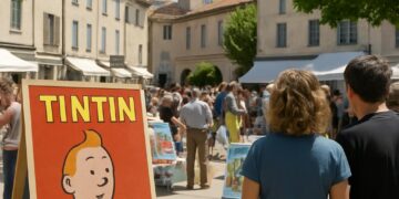 Drôme : À Chabeuil, l'engouement pour Tintin perdure lors des rencontres.