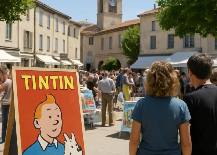 Drôme : À Chabeuil, l'engouement pour Tintin perdure lors des rencontres.