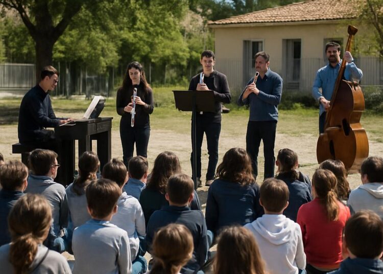 Vedène. Une expérience musicale enrichissante pour les élèves des Jardins.