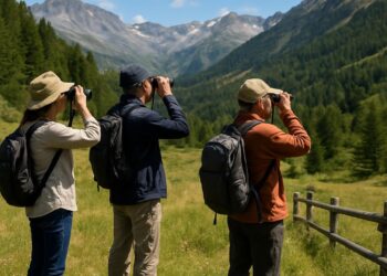 Abriès-Ristolas : Observation des oiseaux dans la réserve naturelle