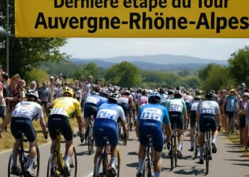 Dernière étape du Tour Auvergne-Rhône-Alpes : liste des coureurs restants.