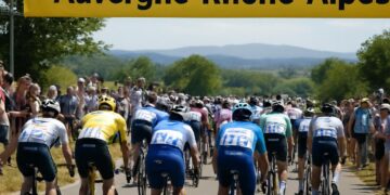 Dernière étape du Tour Auvergne-Rhône-Alpes : liste des coureurs restants.
