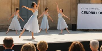 Carpentras : Un spectacle de danse inspiré par Cendrillon, présenté par le Studio Temps de Flèche.