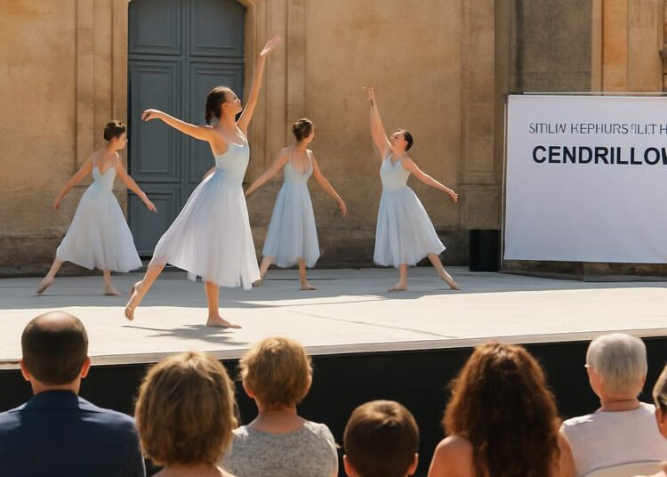 Carpentras : Un spectacle de danse inspiré par Cendrillon, présenté par le Studio Temps de Flèche.