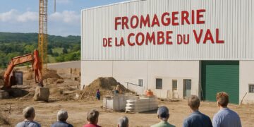 Ain : La fromagerie de la Combe du Val, en expansion, changera de site en 2027 pour un investissement de 11,5 M€.