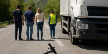 Hautes-Alpes : un accident mortel impliquant un trottinette et un camion à Aspres-sur-Buëch.