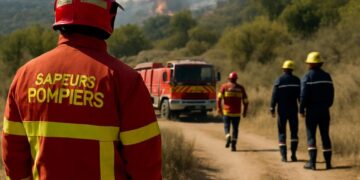 Renfort des pompiers dans le sud de la France : Drôme et Ardèche mobilisés.