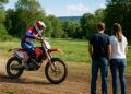 Ain - Parmilieu. Béatrice Girard, titrée championne de France en moto.