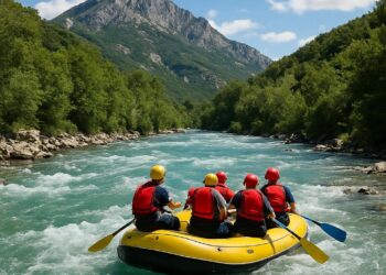 Alpes du Sud : Explorer la Durance à travers une aventure en rafting.
