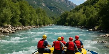 Alpes du Sud : Explorer la Durance à travers une aventure en rafting.