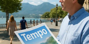 Pierre-Yves Bezat célèbre sa ville d'Aix-les-Bains à travers Tempo.