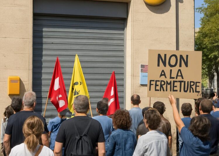 Vaucluse : fermeture des bureaux de poste, la lutte débute à Avignon.