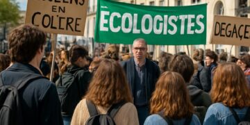 Valence : Les Écologistes critiquent Nicolas Daragon lors d'une mobilisation lycéenne.