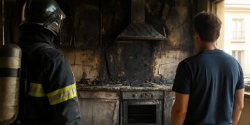 Ain : Un appartement dévasté par un feu provenant de la cuisine.