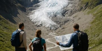 Étude sur les risques liés aux glaciers : 93 bassins en Savoie, Isère et Hautes-Alpes.
