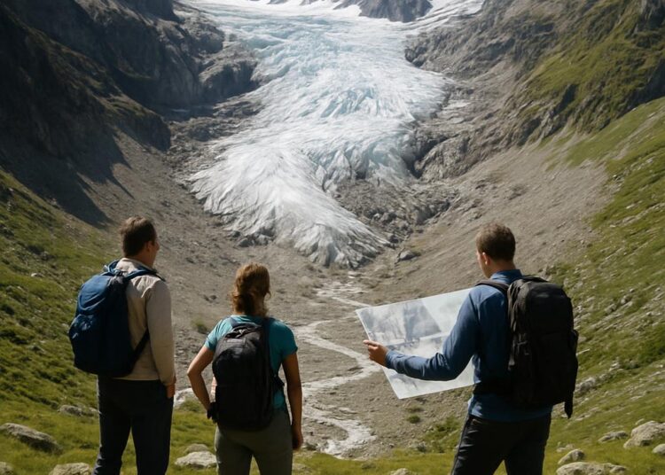 Étude sur les risques liés aux glaciers : 93 bassins en Savoie, Isère et Hautes-Alpes.