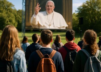 Spiritualité : des jeunes de la Drôme touchés par la veillée avec le pape Léon XIV.