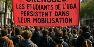 Grenoble : Les étudiants de l'UGA persistent dans leur mobilisation.