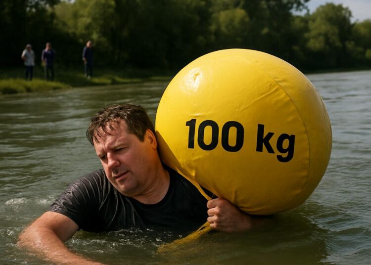 Ain. Un individu sérieusement touché par une bouée de 100 kg
