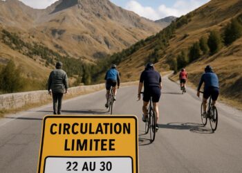 Circulation limitée au Col d’Allos, Alpes-de-Haute-Provence, du 22 au 30 octobre 2026.