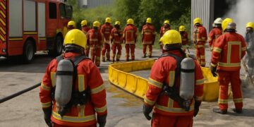 Intervention d'une trentaine de pompiers pour une fuite d'acide.