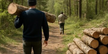 Alpes du Sud : Les risques d'amende liés à la collecte de bois en forêt.