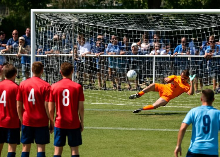Football - Coupe de France : Le gardien de Rumilly Vallières stoppe trois penalties face au FC Foron.