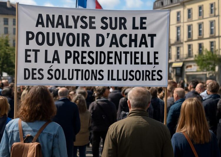Analyse sur le pouvoir d'achat et la présidentielle : des solutions illusoires.