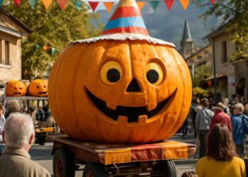 Jausiers. La citrouille revêt son costume festif.